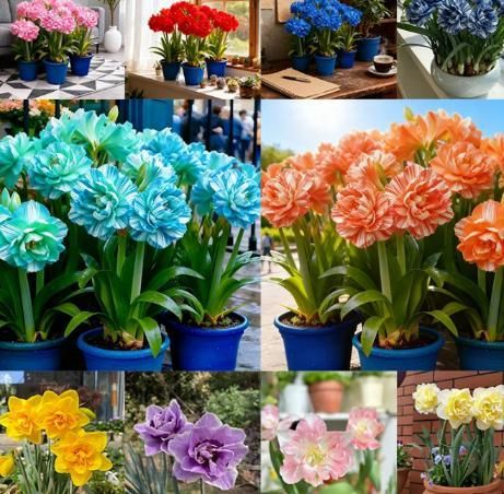 Rare Daffodil Bulbs with Plant Growth Supplement (Pack of 4)