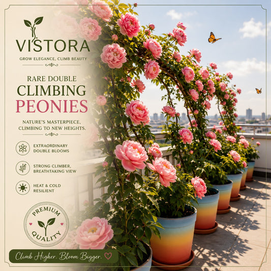 Rare Climbing Peony Bulbs (Pack Of 12)