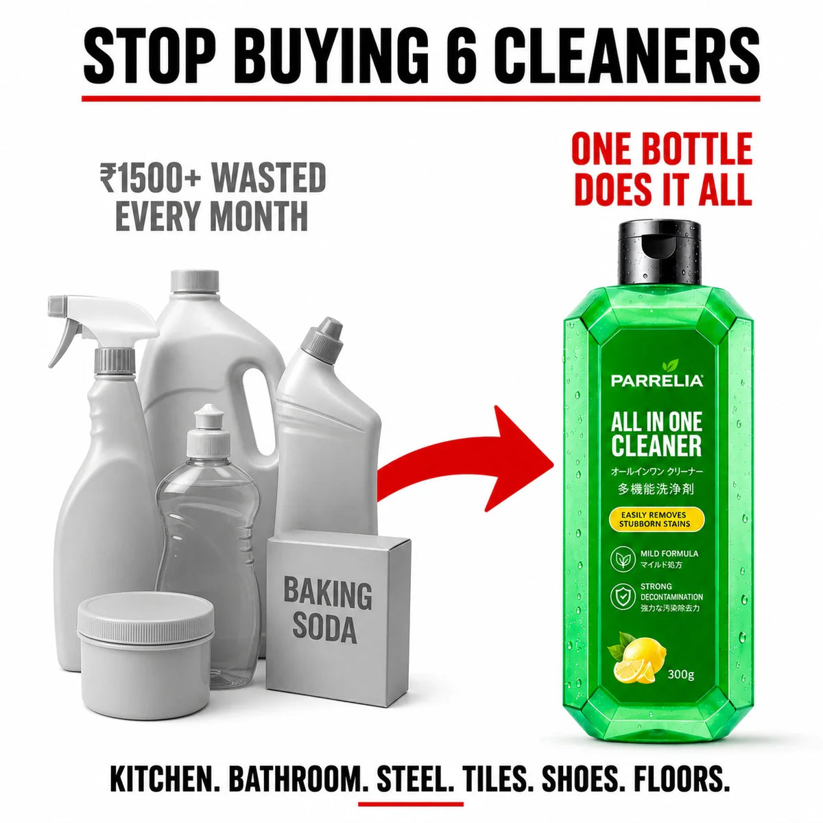 CleanX Pro all-in-one cleaner value comparison