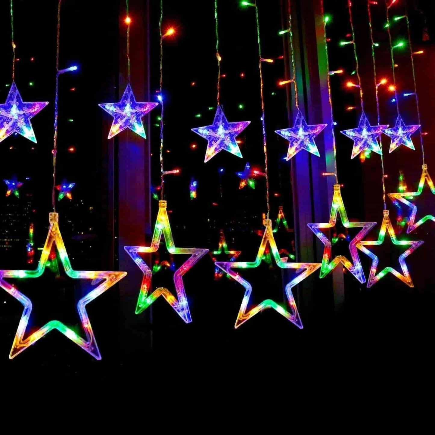 6 Big and 6 Small Star Lightings