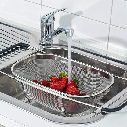 Stainless Steel Colander Oval Shape