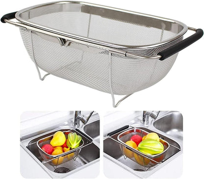 Stainless Steel Colander Oval Shape