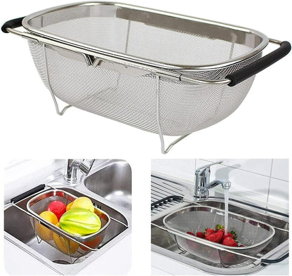 Stainless Steel Colander Oval Shape