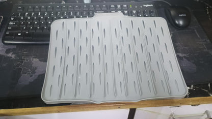 Silicone Dish Drying Mat for Kitchen