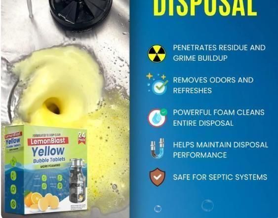 LemonBlast Bubble Tablets  [PACK OF 24]