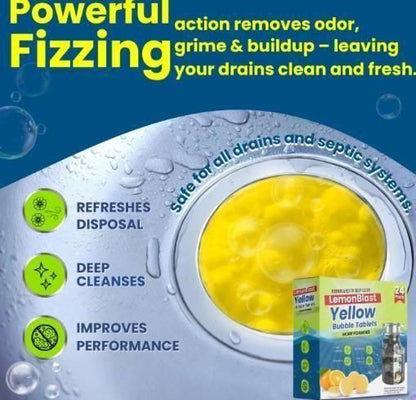 LemonBlast Bubble Tablets  [PACK OF 24]