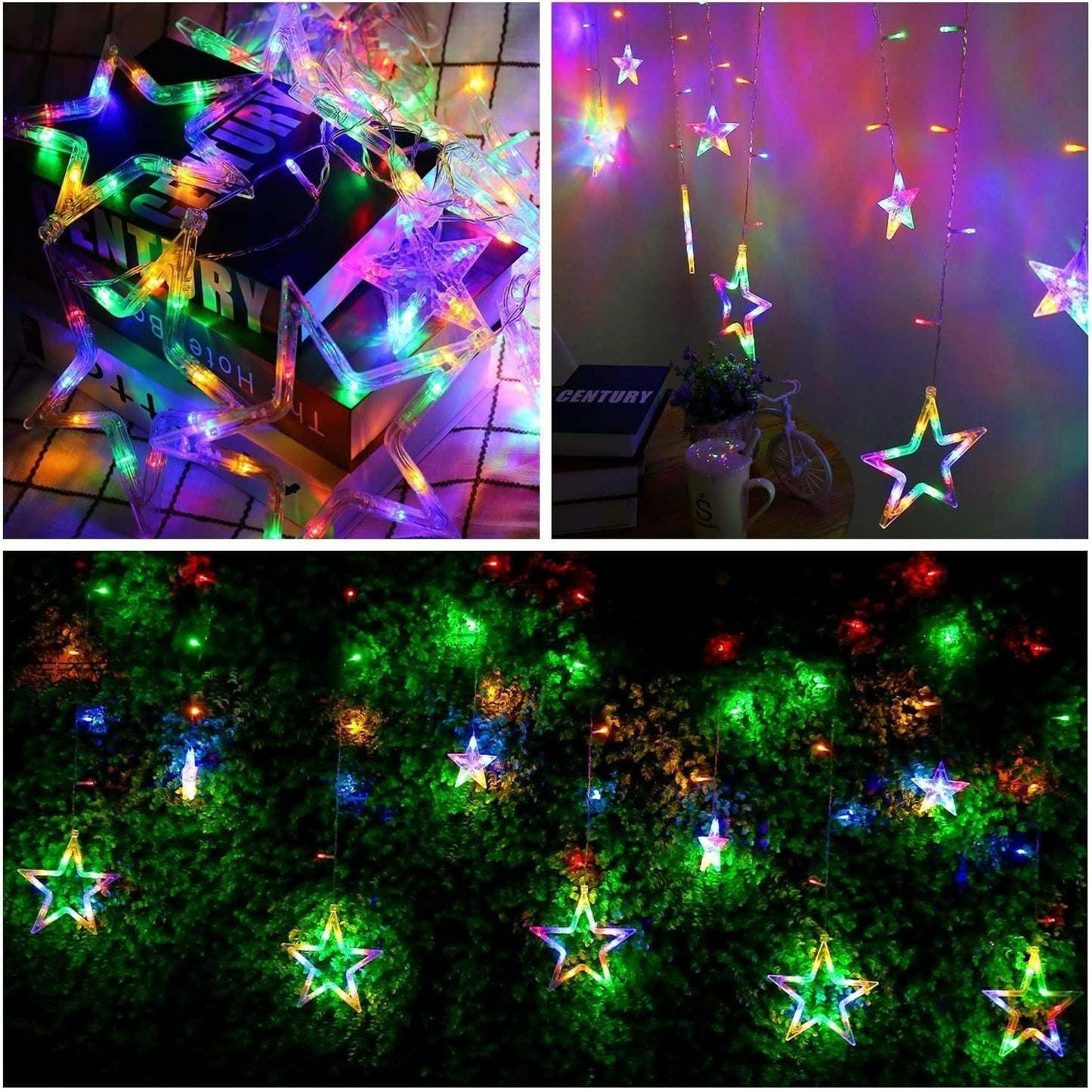 6 Big and 6 Small Star Lightings