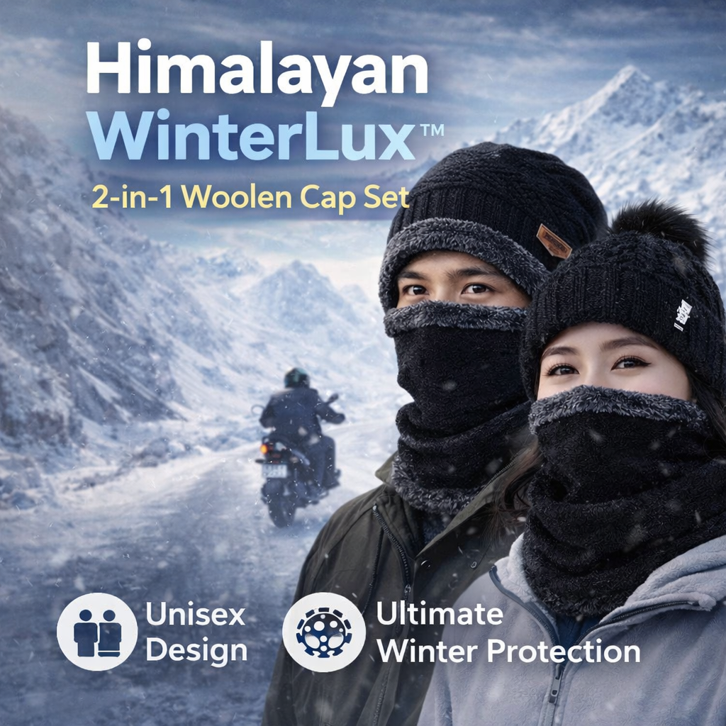 Himalayan WinterLux™ – 2-in-1  Cap Set