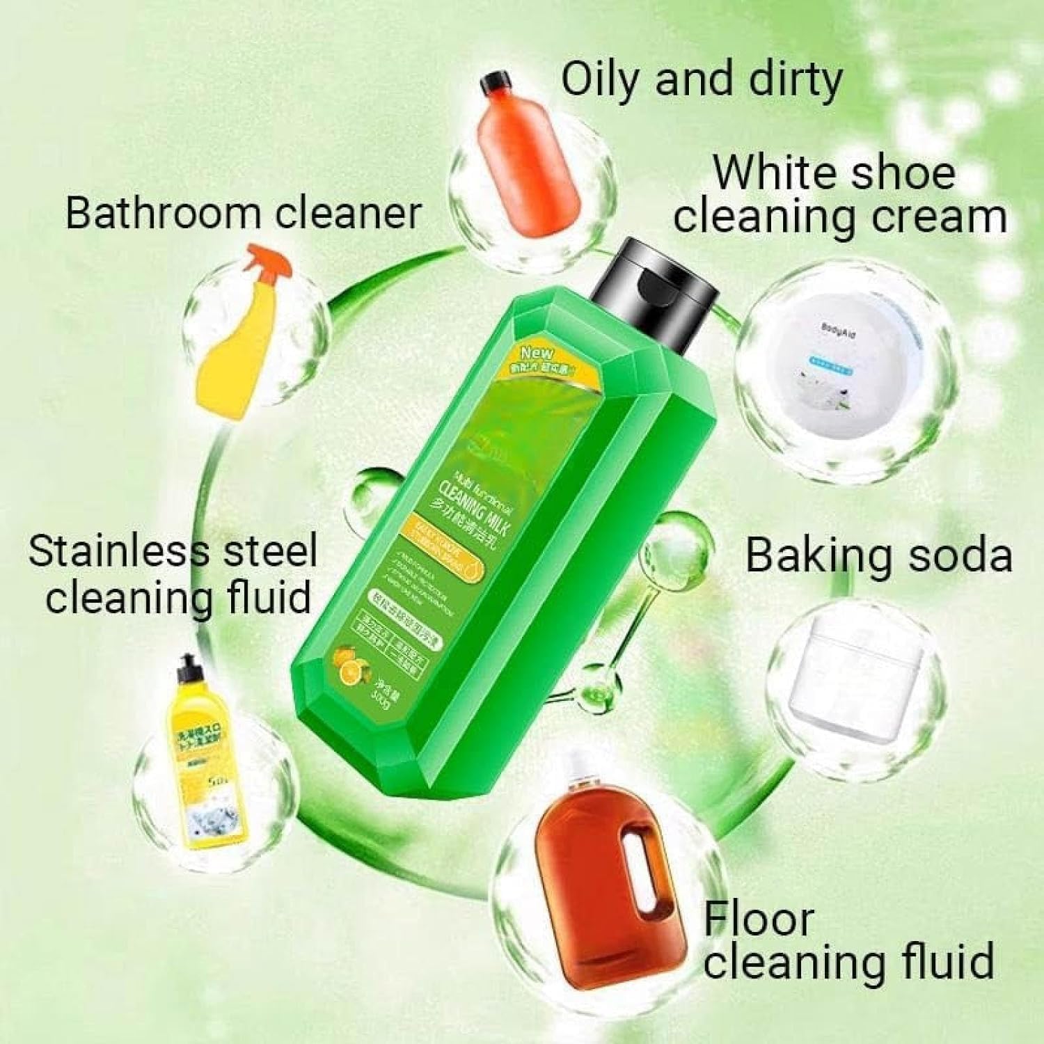 Powerful Multifunctional Concentrated Cleansing Liquid (Pack Of 4)