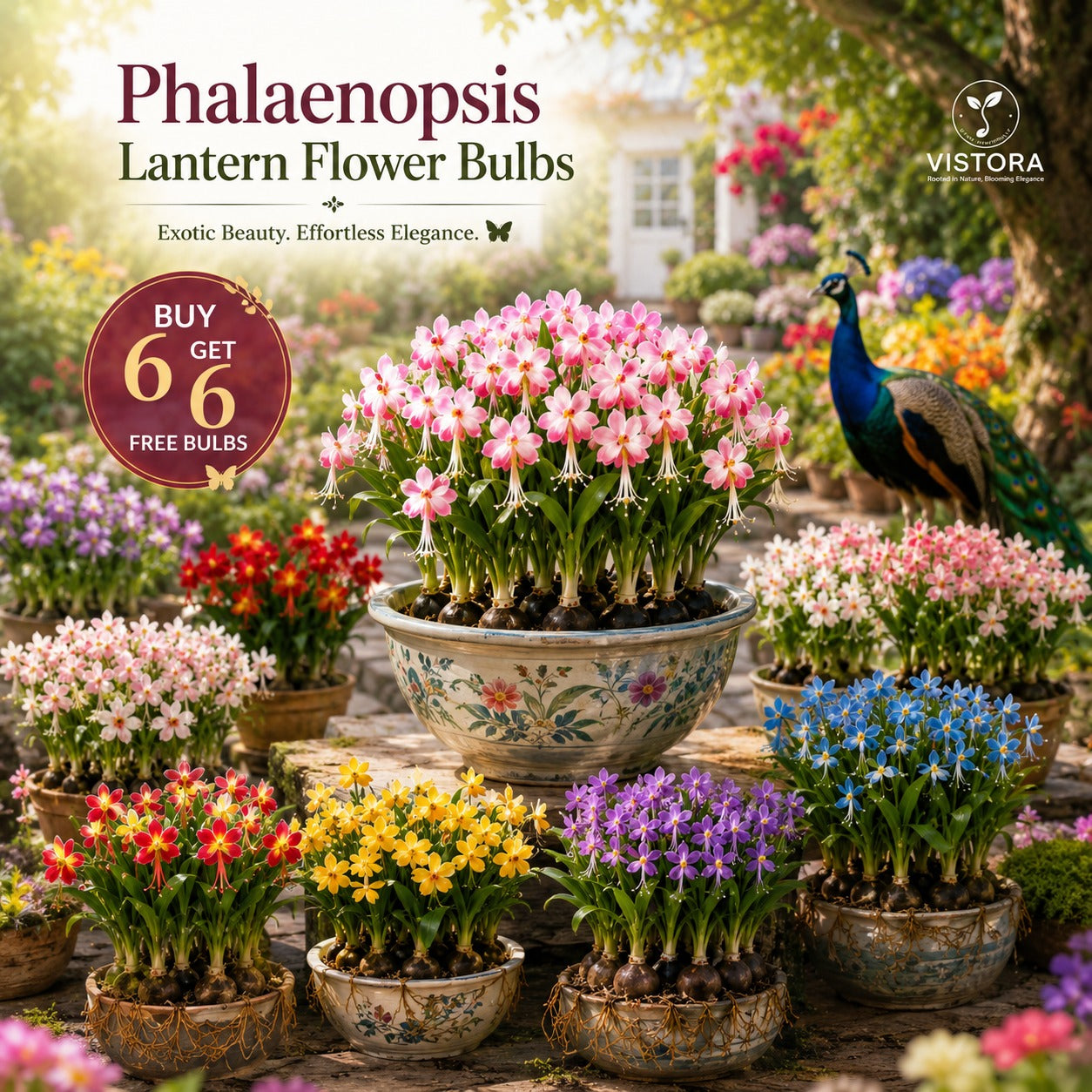 Phalaenopsis Lantern Flower Bulbs (Pack Of 12)