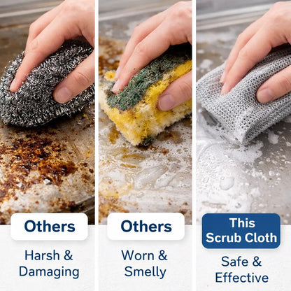 Multifunctional Non-Scratch Wire Dishcloth