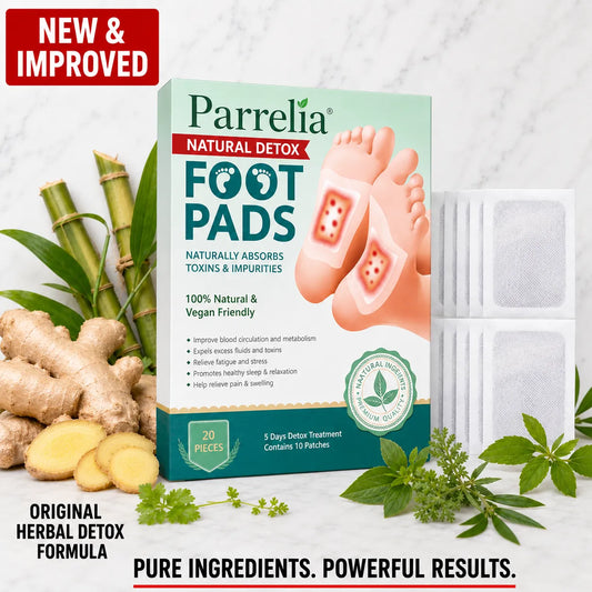 ToxClear Herbal Foot Patches [Total 20 Pads]
