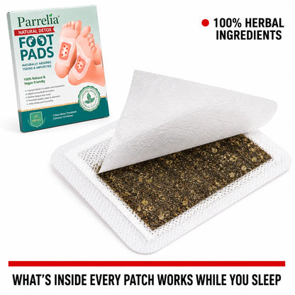 ToxClear Herbal Foot Patches [Total 20 Pads]