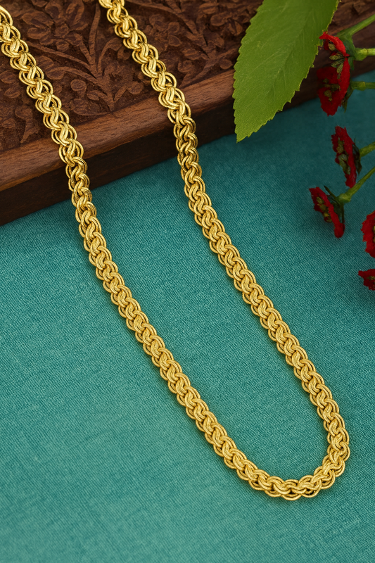 Latest Brass Gold Plated Chain