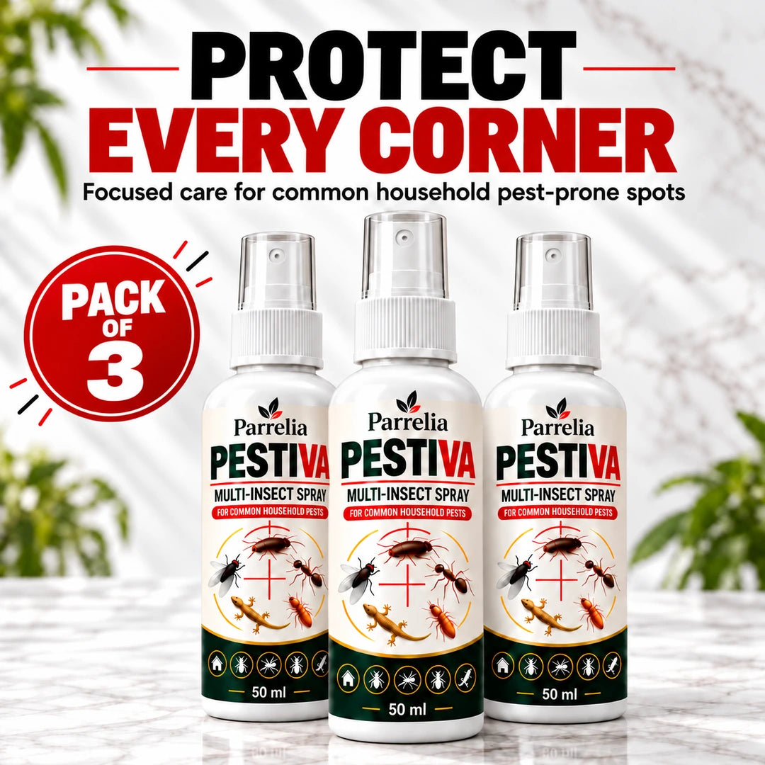 Pestiva Multi-Insect Spray Pack of 3 - Protect Every Corner