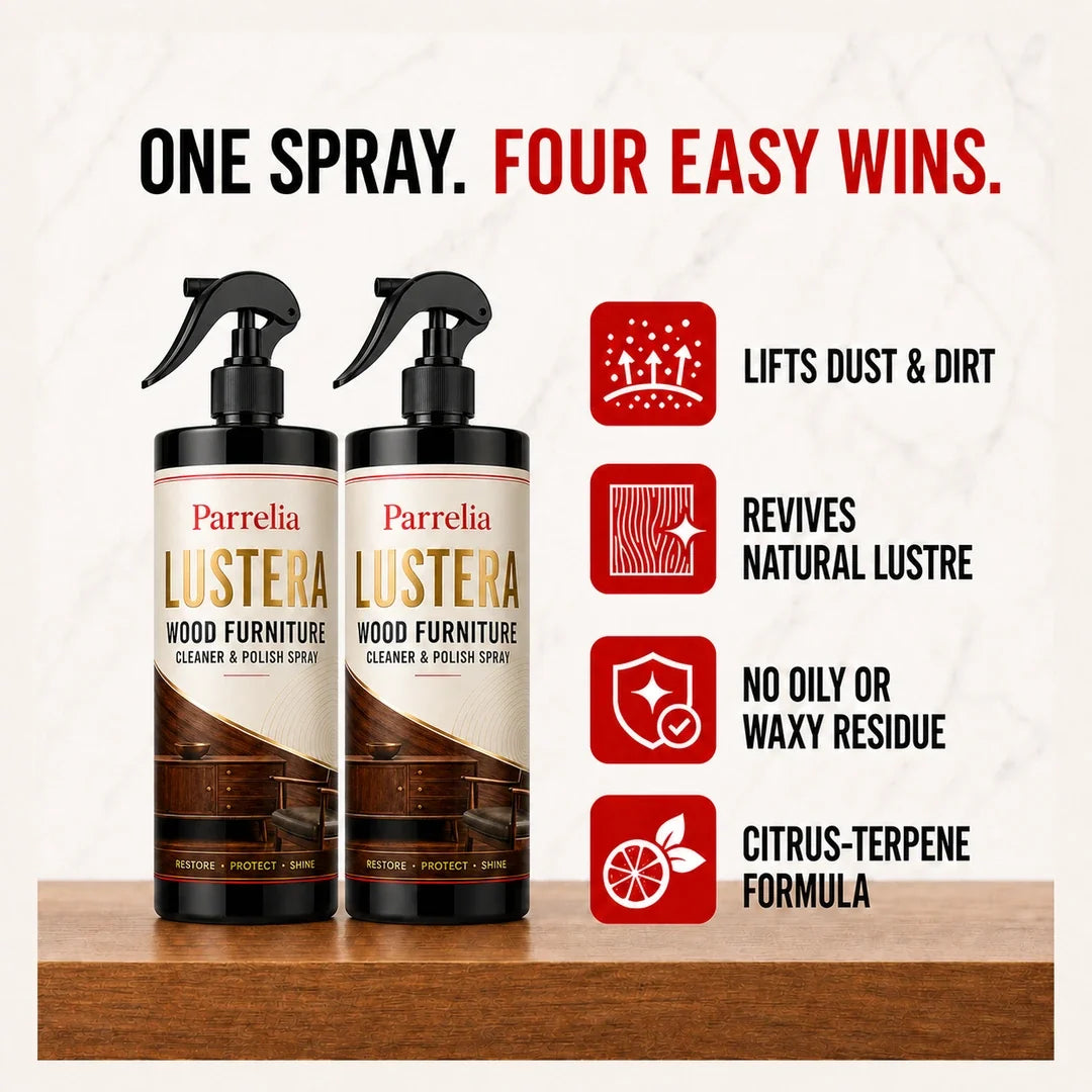 Lustera wood cleaner benefits – clean, polish and refresh wood