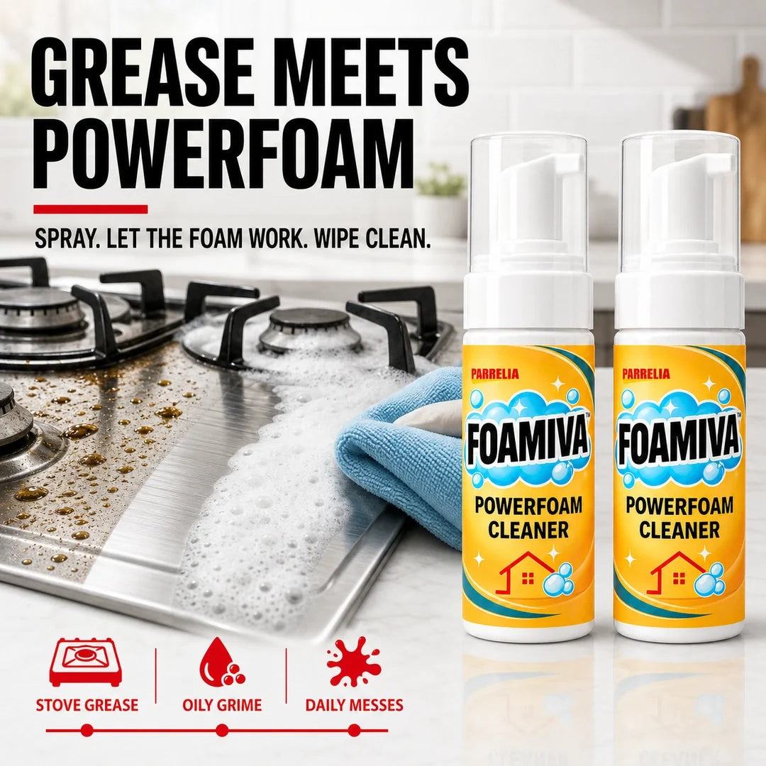 Foamiva PowerFoam Cleaner for stubborn kitchen grease