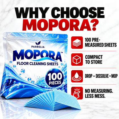 Why choose Mopora floor cleaning sheets