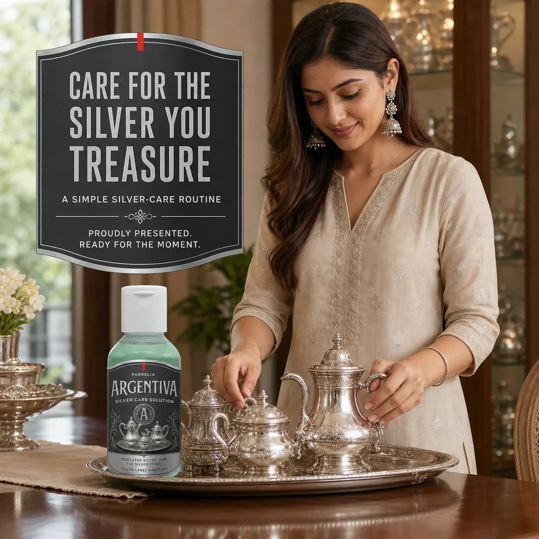 Argentiva Silver Care Solution for a simple silver-care routine