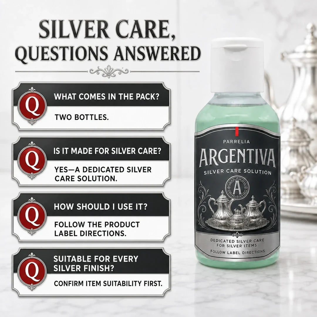 Argentiva Silver Care Solution frequently asked questions