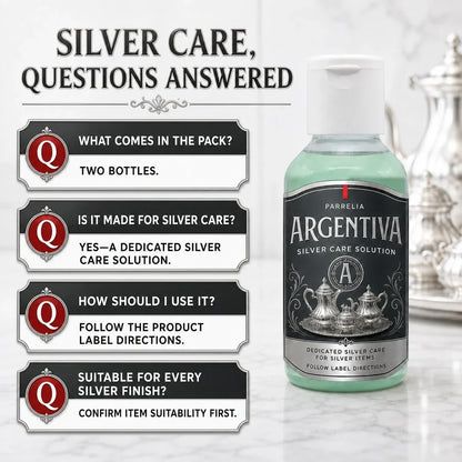 Argentiva Silver Care Solution frequently asked questions