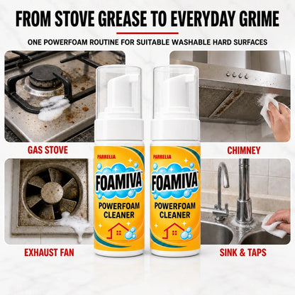 Foamiva PowerFoam Cleaner kitchen cleaning zones