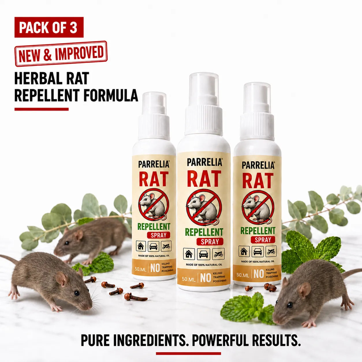 RatShield Herbal Repellent Spray