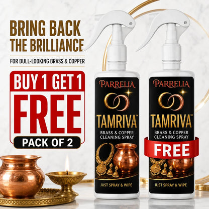 Tamriva brass and copper cleaning spray pack of 2 buy 1 get 1 free