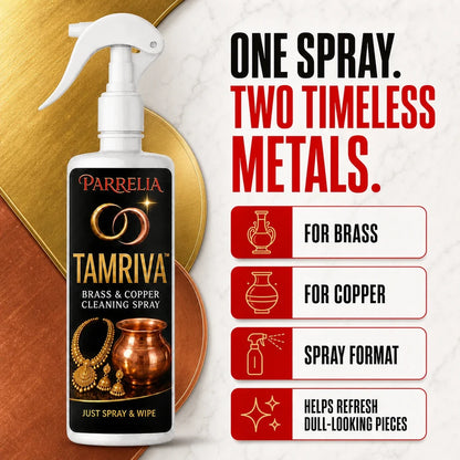 Tamriva cleaning spray for brass and copper