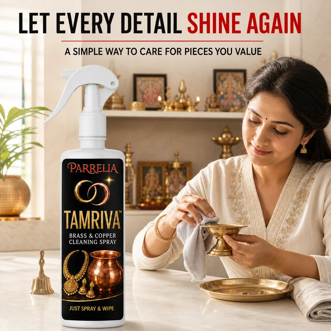 Tamriva spray for caring for brass items at home