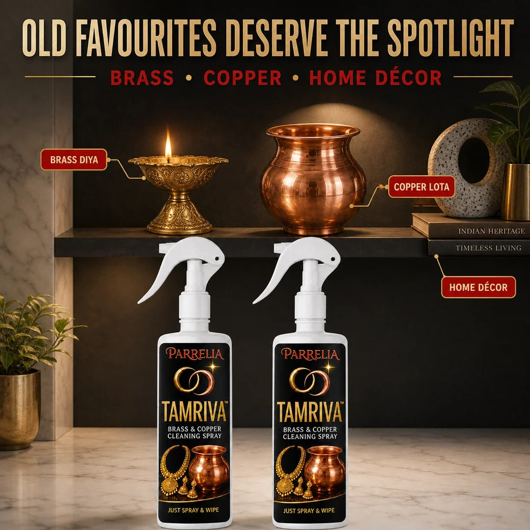 Tamriva pack of 2 for brass copper and home decor
