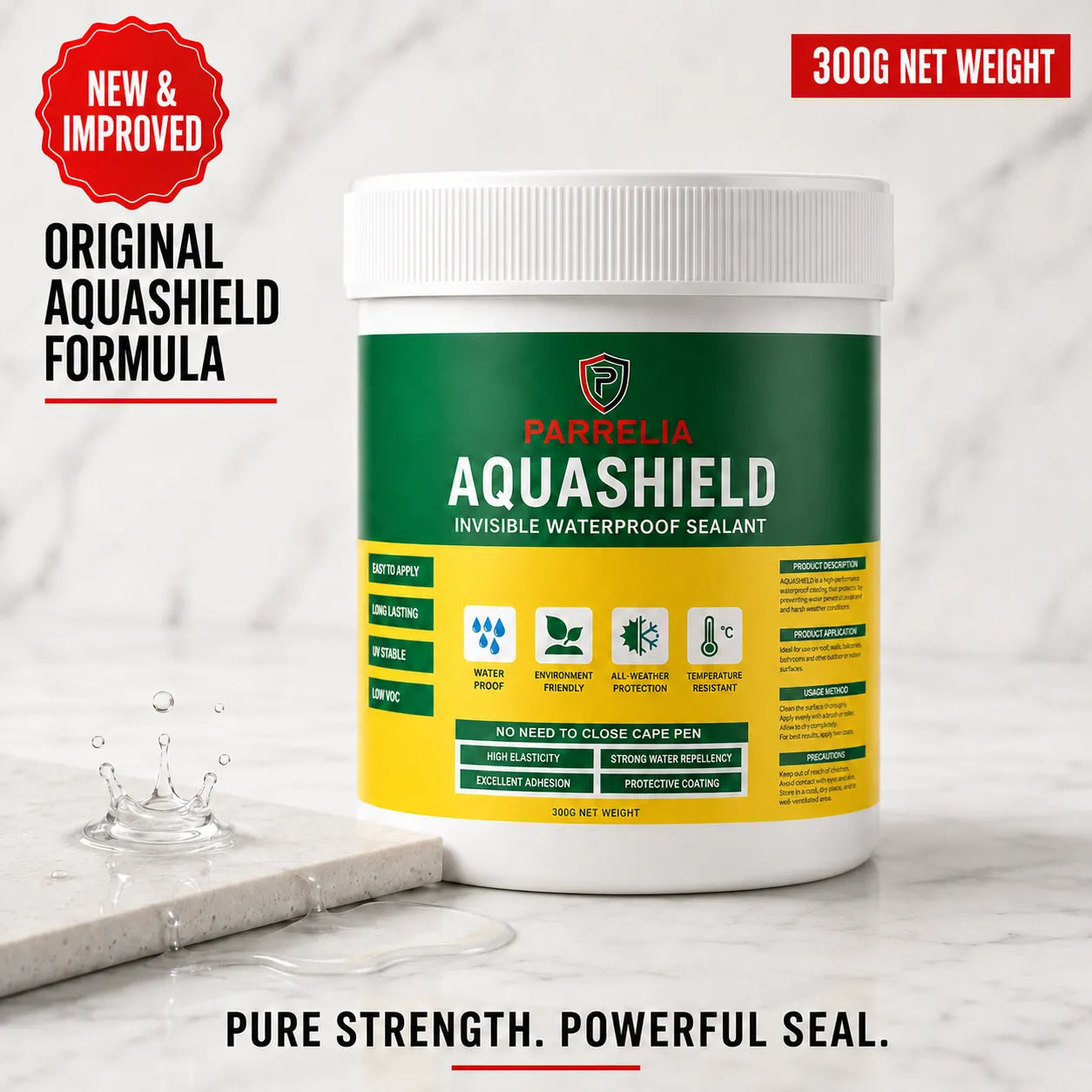 AquaShield Invisible Coat  -  [ 300Gm ]